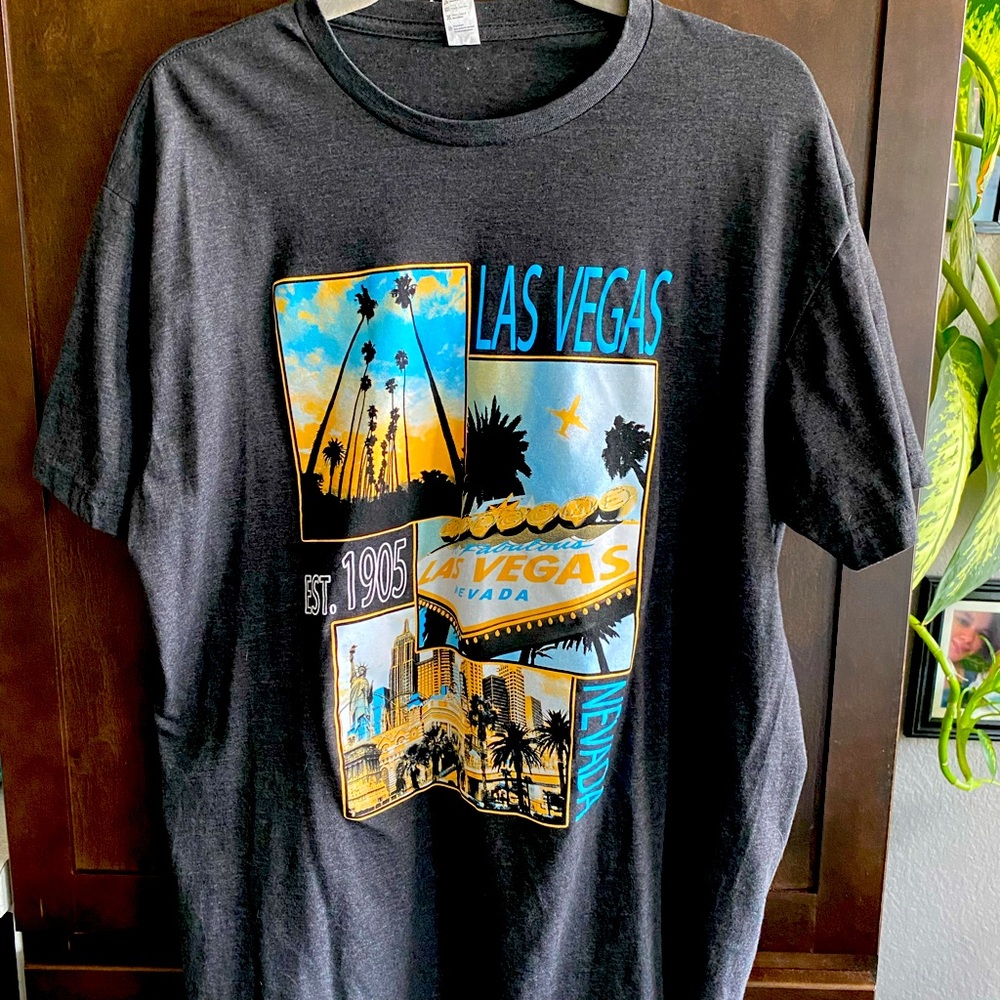 XL  Smart Blanks Las Vegas tee shirt.  Dark grey.